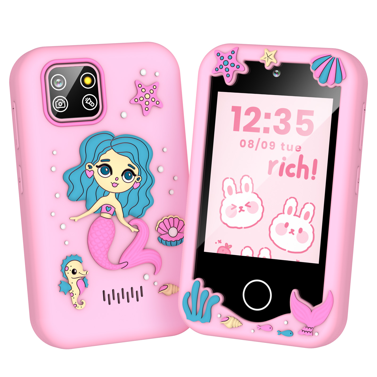 Kids Toys Smartphone - M SANMERSEN 3-6세 어린이용 스마트폰 –