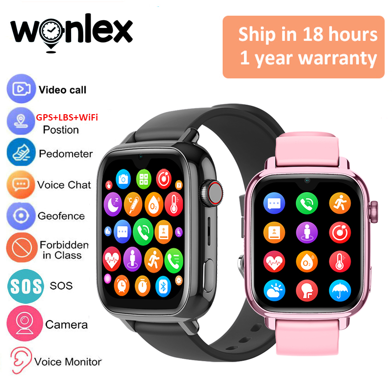 Kids Smartwatch Gps - Wonlex KT34 어린이용 스마트 시계 4G