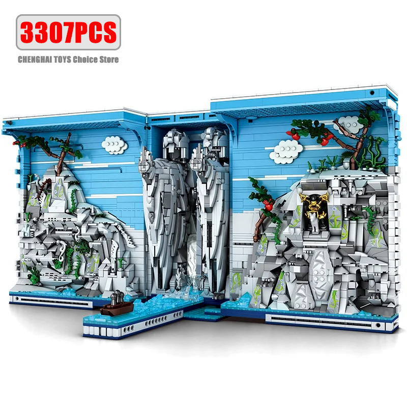 Kids Toys Egypt - 3307피스 이집트 왕국 북엔드 블록 건축