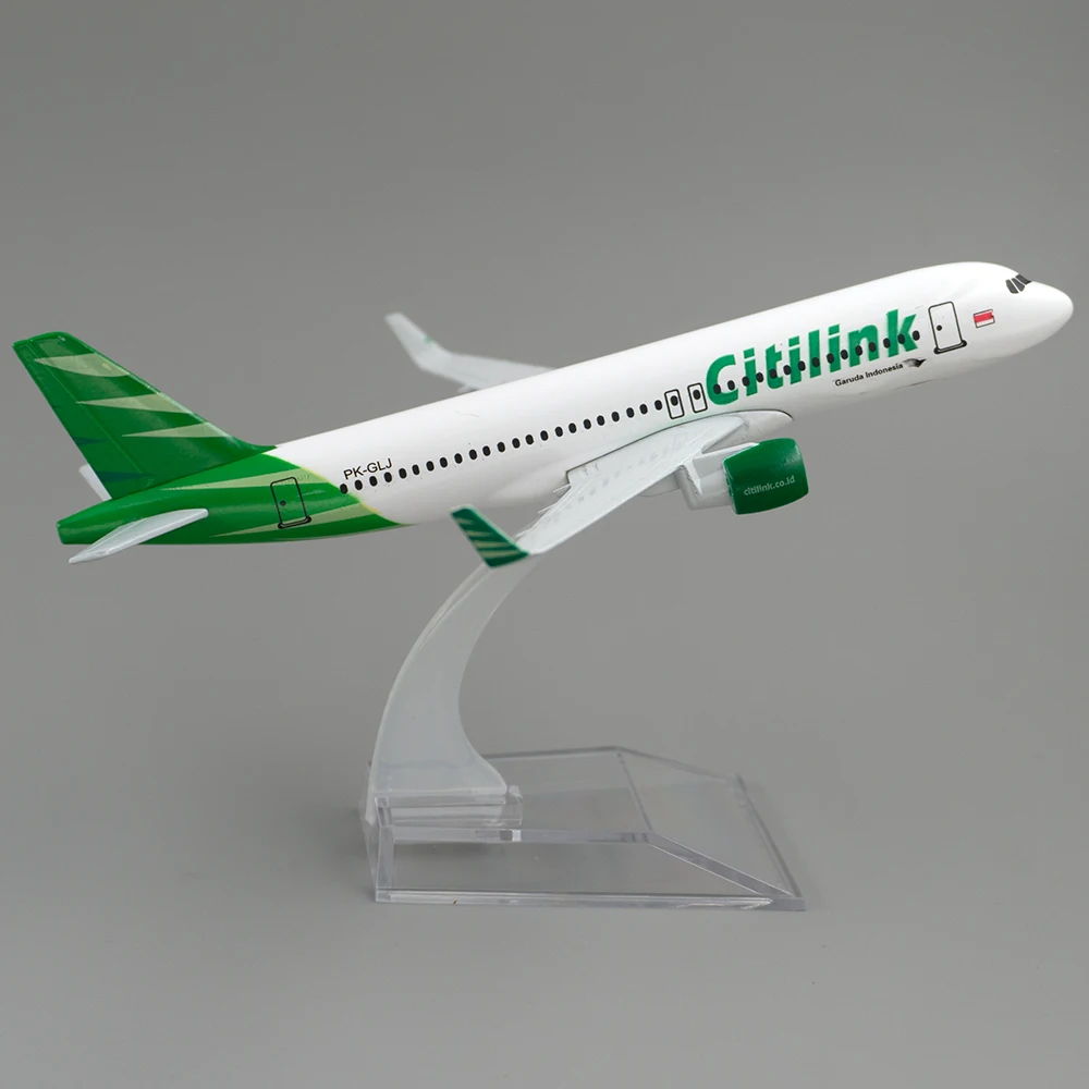 Kids Toys Indonesia - 1/400 항공기 인도네시아 Citilink Airbus A320