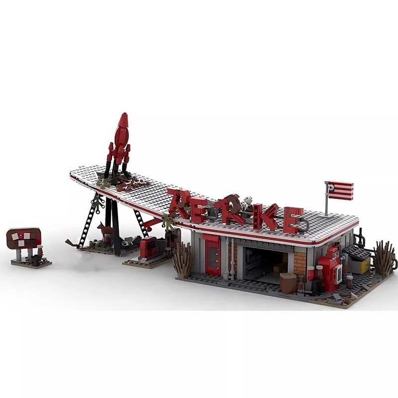 Kids Xmas Toys Ideas - MOC 게임 폴아웃 4 레드 로켓
