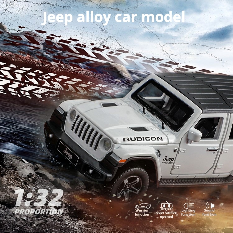 1/32 지프 랭글러 루비콘 오프로드 자동차 시뮬레이션 - Kids Toys Jeep 리뷰 및 가격