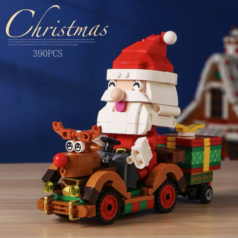 아이디어 산타클로스 뮤직 박스 블록 크리스마스 뮤직 캐 - Kids Xmas Toys Ideas 리뷰 및 가격