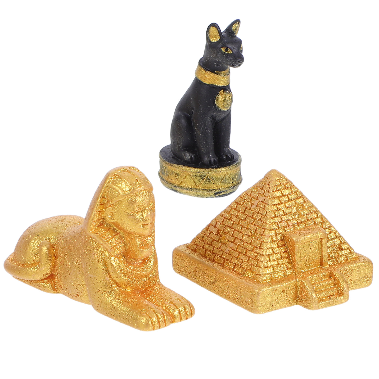 3 Pcs 고대 피라미드 건물 모델 마이크로 풍경 장식 - Kids Toys Egypt 리뷰 및 가격