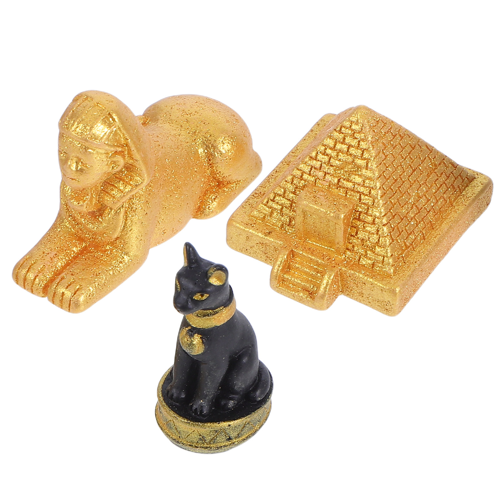 3 Pcs 고대 피라미드 건물 모델 마이크로 풍경 장식 - Kids Toys Egypt 리뷰 및 가격
