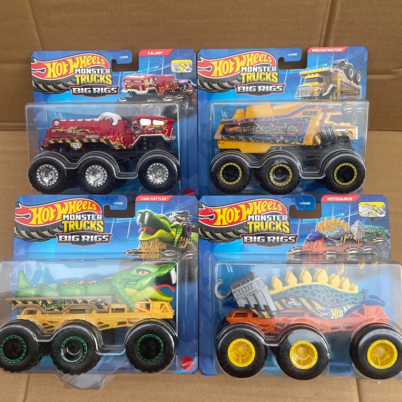 오리지널 핫휠 6륜 자동차 몬스터 트럭 빅 리그스 렉스 - Hot Wheels Car Monster Trucks 리뷰 및 가격