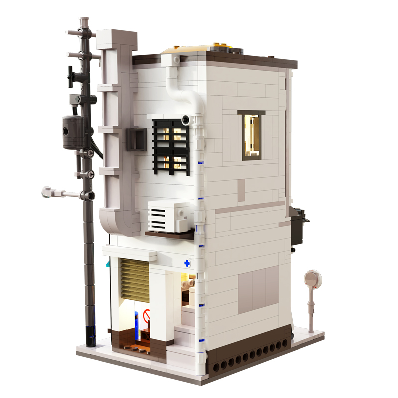 상자 Cada City LED 일본 찐빵 집 건축 빌딩 - Kids Toys Shop 리뷰 및 가격