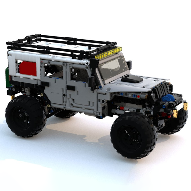 1260피스 MOC LXF 지프 랭글러 익스페디션 테크 - Kids Toys Jeep 리뷰 및 가격