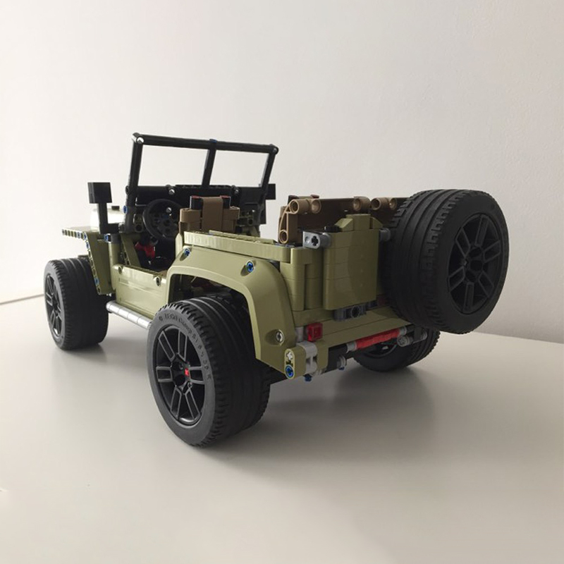 1603pcs MOC C 모델 윌리스 지프 테크니컬 모 - Kids Toys Jeep 리뷰 및 가격