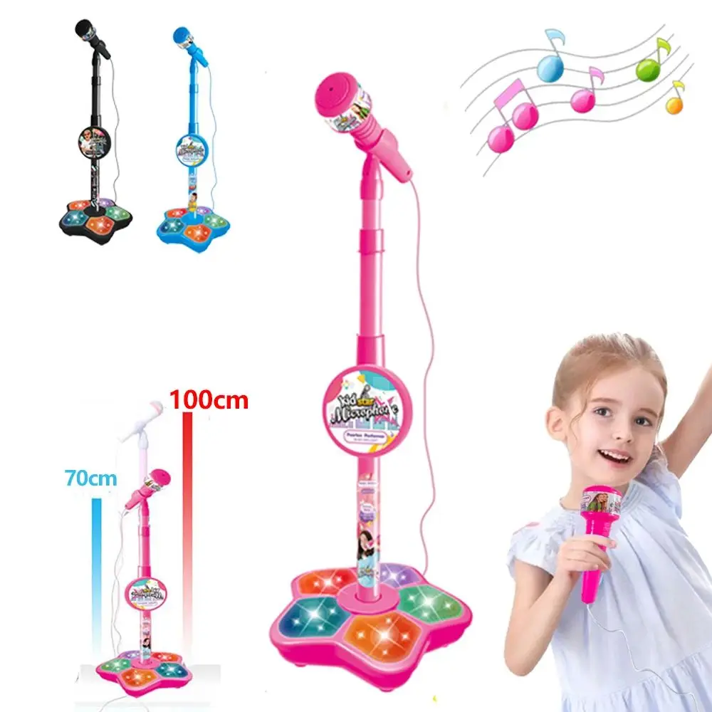 어린이용 록킹 롤 마이크 노래 장난감 스탠드 포함 노래 - Kids Microphone Karaoke 리뷰 및 가격