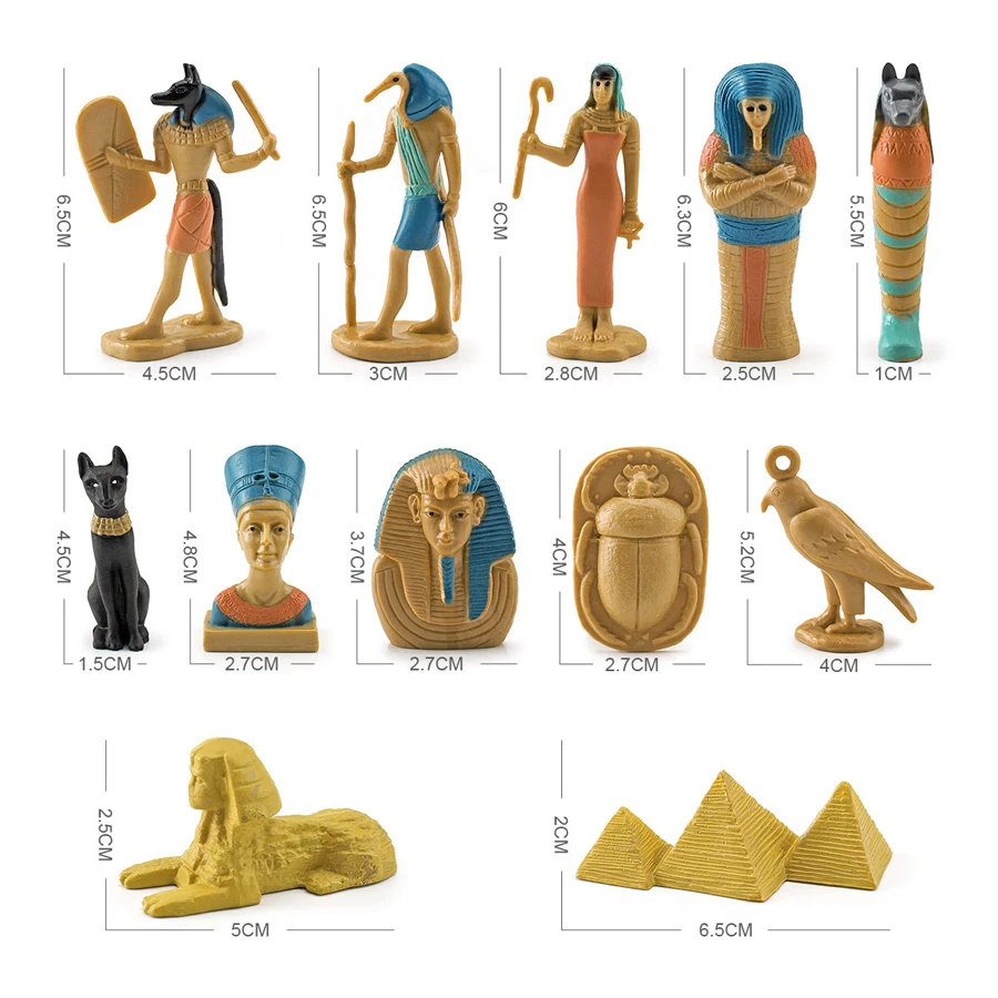 미니 입상 고대 이집트 아누비스 그림 신 피라미드 스핑 - Kids Toys Egypt 리뷰 및 가격