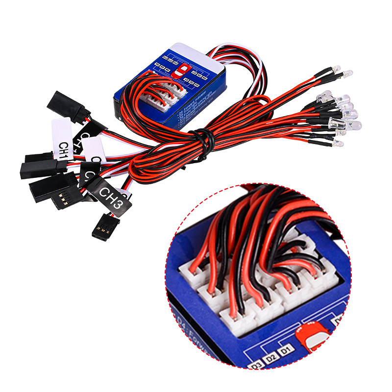 1/10 스케일 RC카 LED 조명 시스템 키트 12개 - Tamiya Model Rc Car 리뷰 및 가격