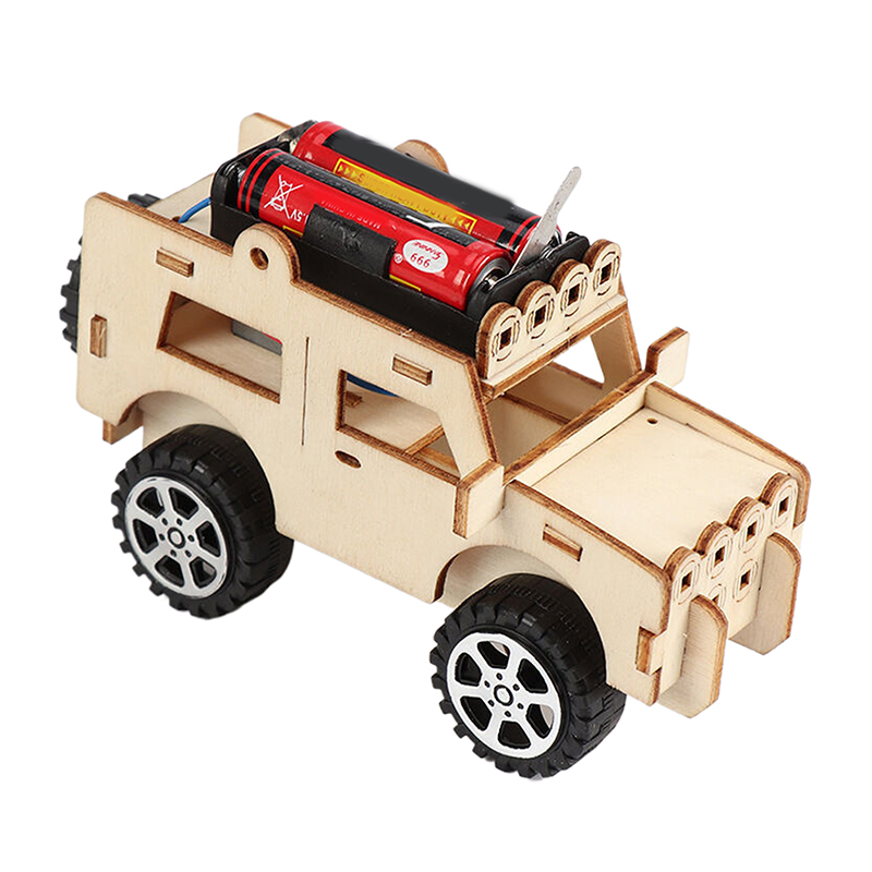 어린이 DIY 수제 기술 장난감; 나무 과학 퍼즐 모델 - Kids Toys Jeep 리뷰 및 가격