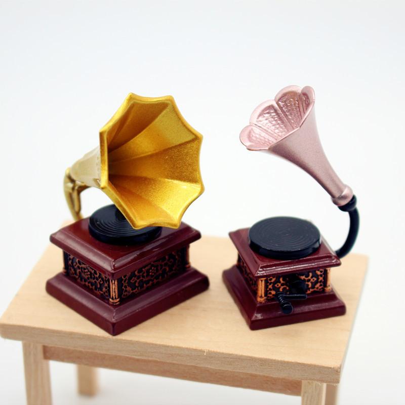 인형 집 빈티지 축음기 미니어처 모델 거실 액세서리 인 - Kids Toys Vintage 리뷰 및 가격