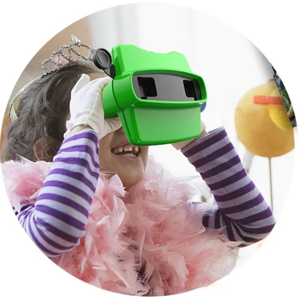 새로운 고품질 발광 장난감 3D 뷰마스터 미니 극장 인 - Kids Toys Quality 리뷰 및 가격