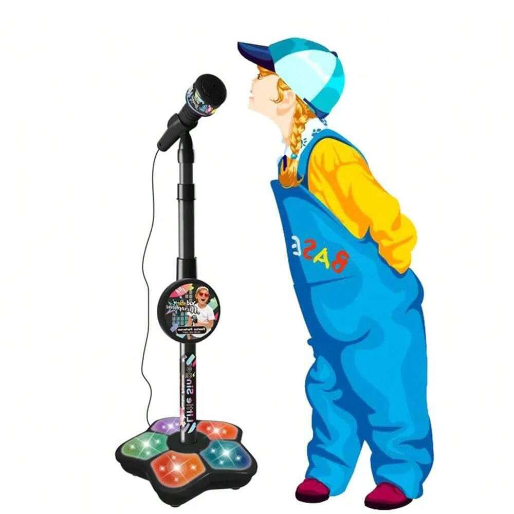 어린이 마이크 스탠드 장난감, 휴대용 어린이 노래방 전 - Kids Microphone Karaoke 리뷰 및 가격