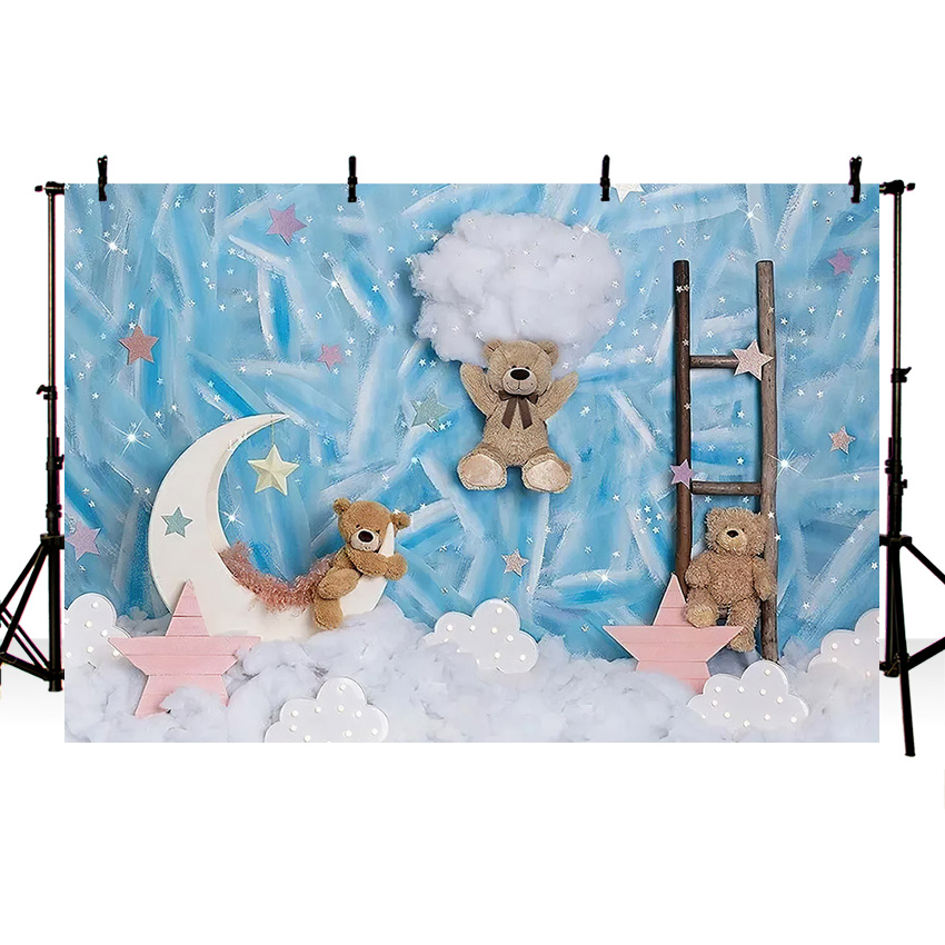 Mehofond 사진 배경 꿈꾸는 푸른 별 달 장난감  - Toys Background For Kids 리뷰 및 가격