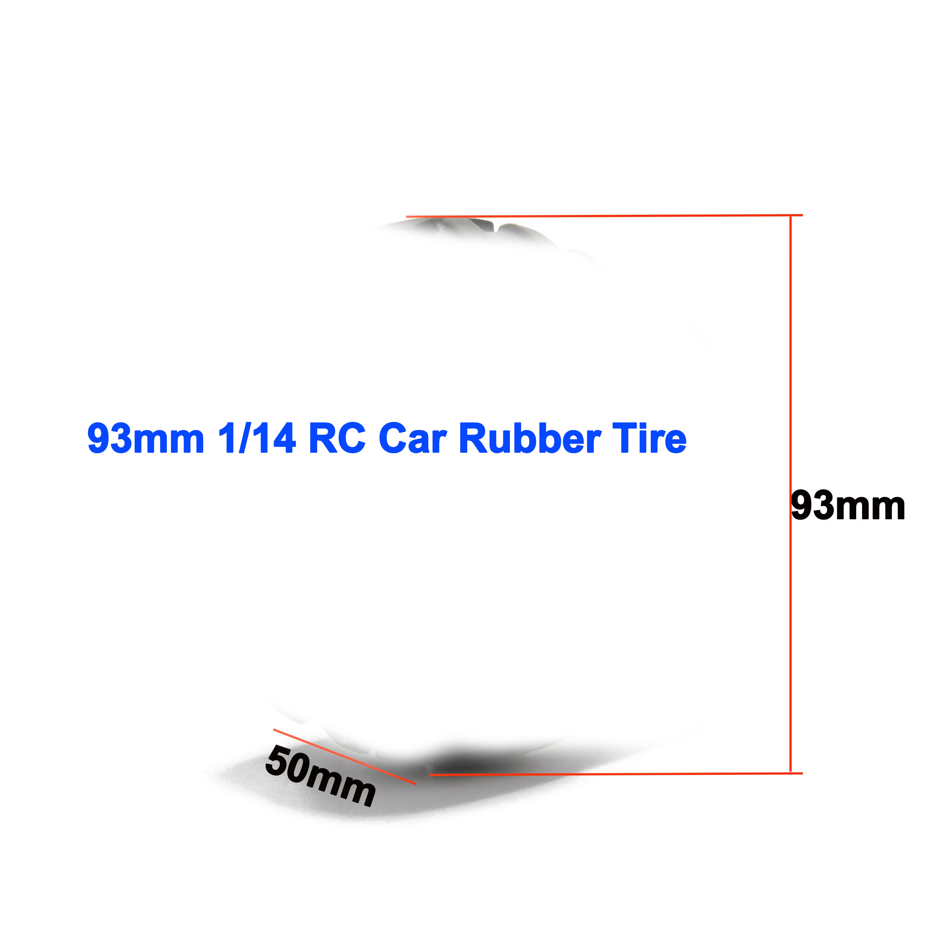 93mm 1/14 RC카 고무 타이어 휠 타이어 12m - Hot Wheels Car Monster Trucks 리뷰 및 가격