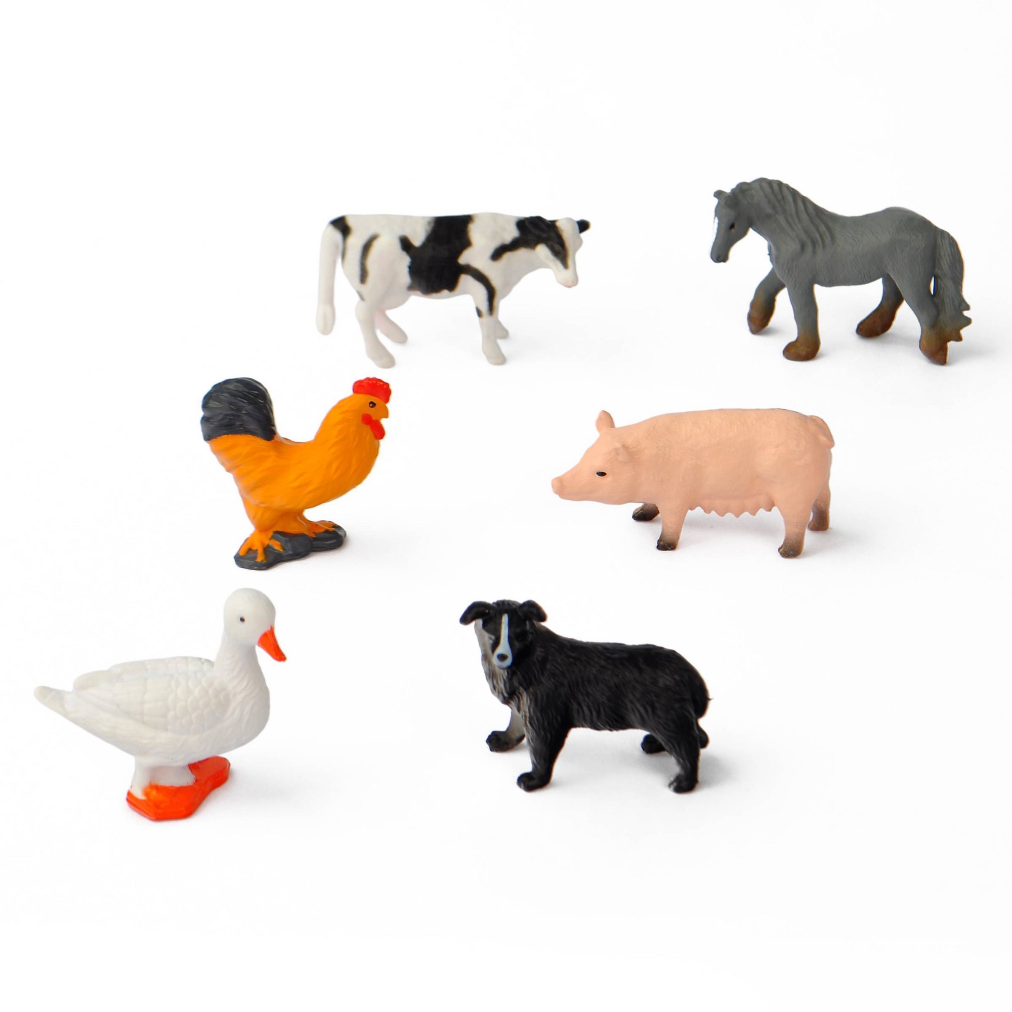 6개 미니 동물 피규어, 보관 튜브 포함, 아이들을 위 - Kids Storage Toys 리뷰 및 가격