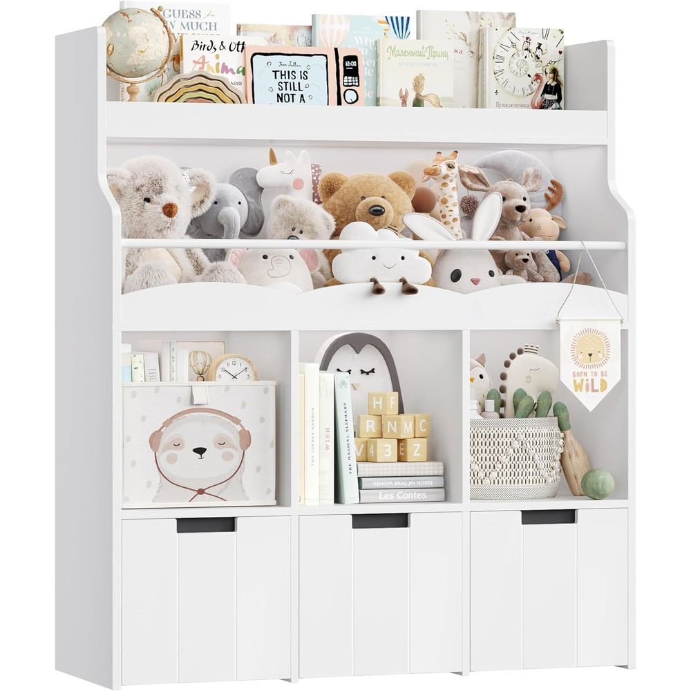 어린이 장난감 수납 정리함 겸 책꽂이, 다기능 책꽂이와 - Kids Storage Toys 리뷰 및 가격