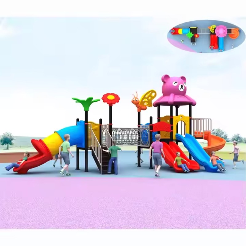 상업용 엔터테인먼트 슬라이드 야외 어린이 놀이터 슬라이 - Kids Toys Quality 리뷰 및 가격