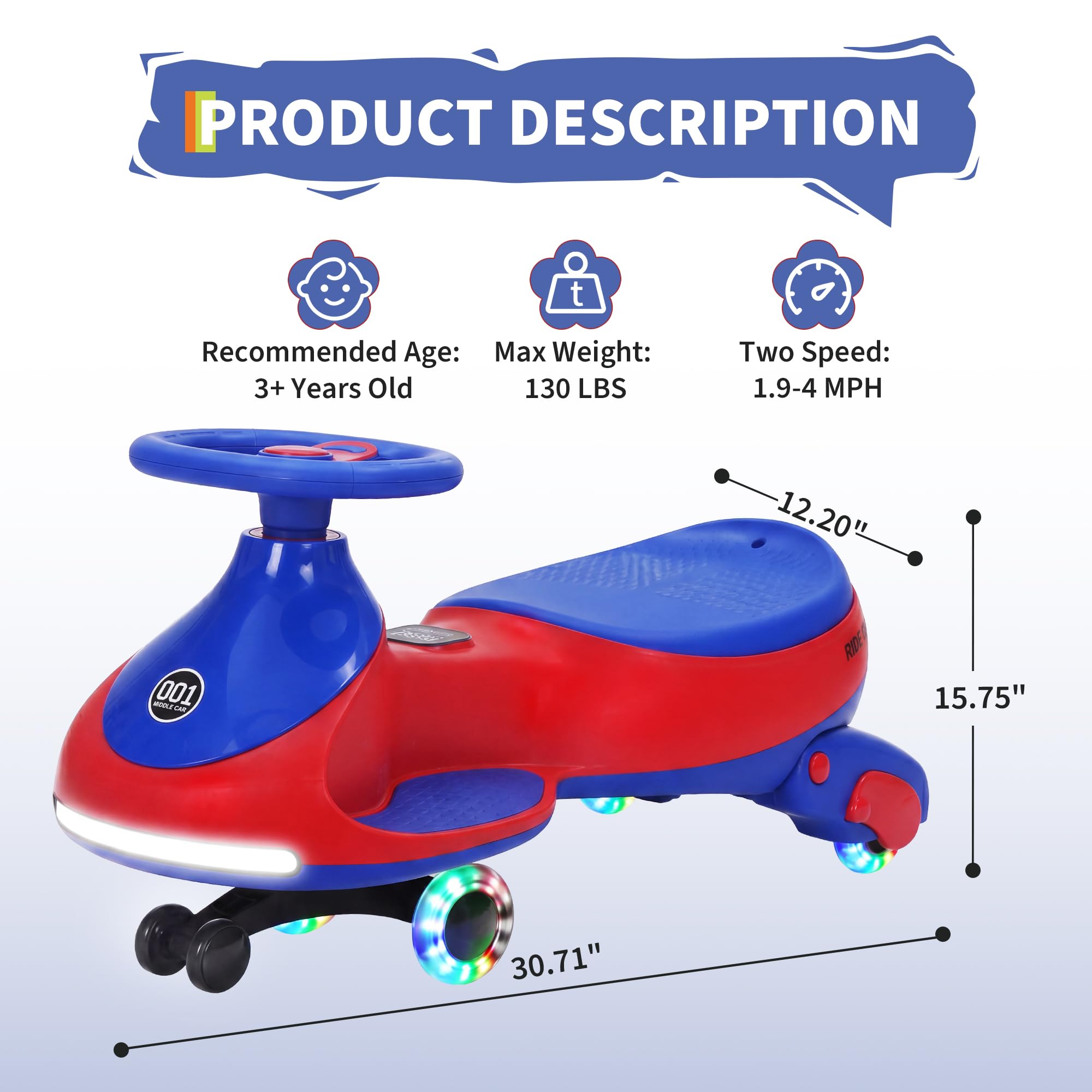 12V 전동 흔들 자동차, 페달 포함 어린이용, 2 i - Kids Toys Electric 리뷰 및 가격