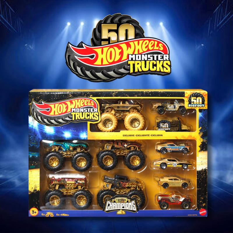핫휠 몬스터 트럭 트로피 챔피언스 빅풋 50주년 기념  - Hot Wheels Car Monster Trucks 리뷰 및 가격