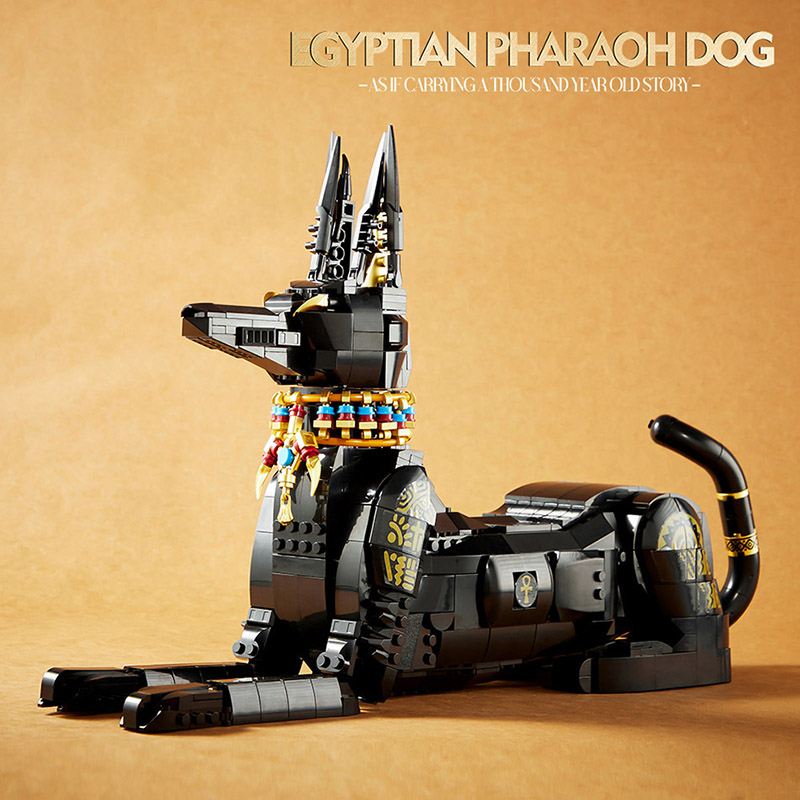 MOC 시티 1208pcs 고대 이집트 파라오 개 모델 - Kids Toys Egypt 리뷰 및 가격