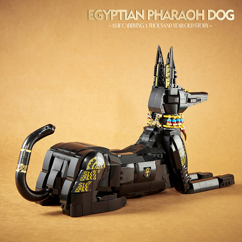 MOC 시티 1208pcs 고대 이집트 파라오 개 모델 - Kids Toys Egypt 리뷰 및 가격