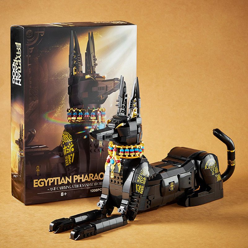 MOC 시티 1208pcs 고대 이집트 파라오 개 모델 - Kids Toys Egypt 리뷰 및 가격