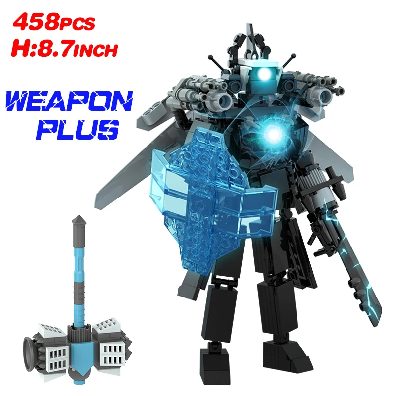 뜨거운 Skibidi 화장실 거대한 타이탄 TV 왕 업 - Kids Xmas Toys Ideas 리뷰 및 가격