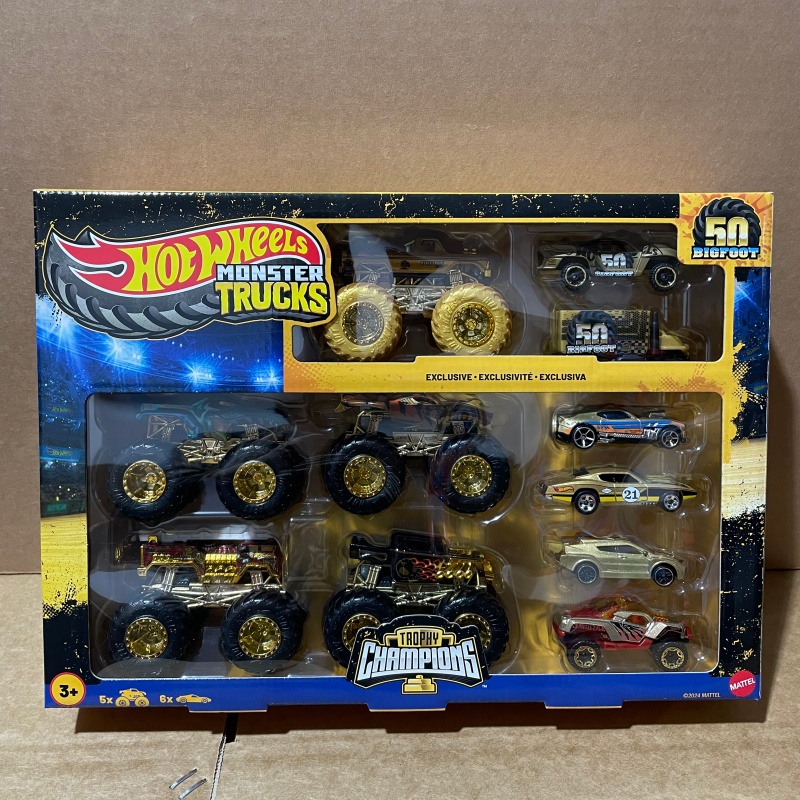 핫휠 몬스터 트럭 트로피 챔피언스 50주년 기념 빅풋  - Hot Wheels Car Monster Trucks 리뷰 및 가격