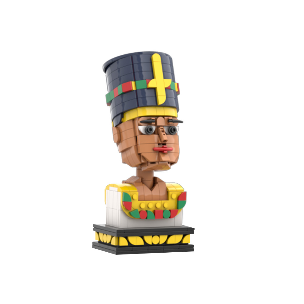 MOC Nefertiti 이집트 여왕 빌딩 블록 모델  - Kids Toys Egypt 리뷰 및 가격