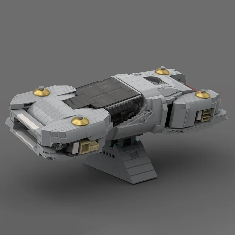 Moc 영화 토탈 리콜 경찰 호버카 모델 기술 빌딩 블 - Kids Toys Recall 리뷰 및 가격