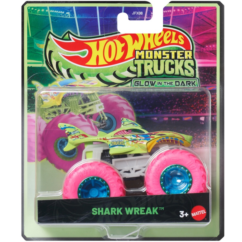 마텔 핫휠 몬스터 트럭 야광 샤크 레크 JFX08 -  - Hot Wheels Car Monster Trucks 리뷰 및 가격