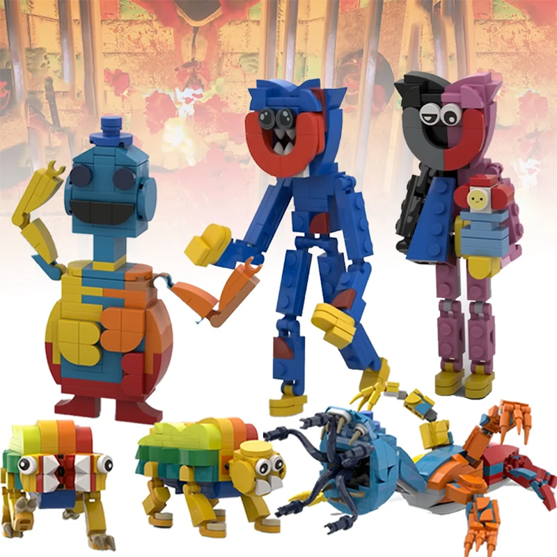 새로운 미소 동물 Poppi 액션 피규어 빌딩 블록 세 - Kids Xmas Toys Ideas 리뷰 및 가격