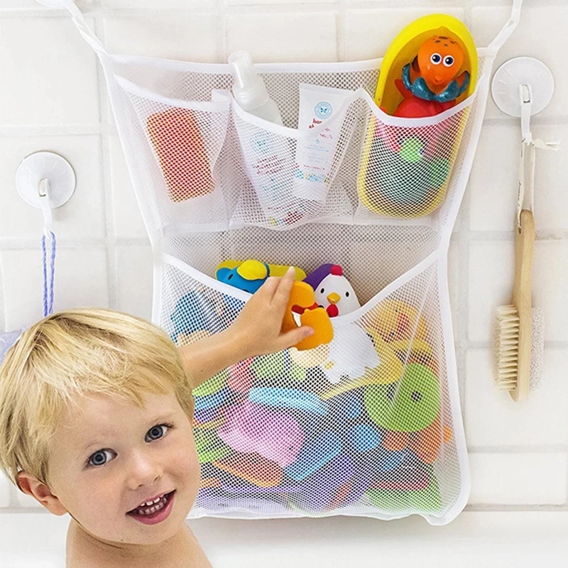 아기 목욕 장난감 귀여운 오리 개구리 메쉬망 수납 가방 - Kids Storage Toys 리뷰 및 가격