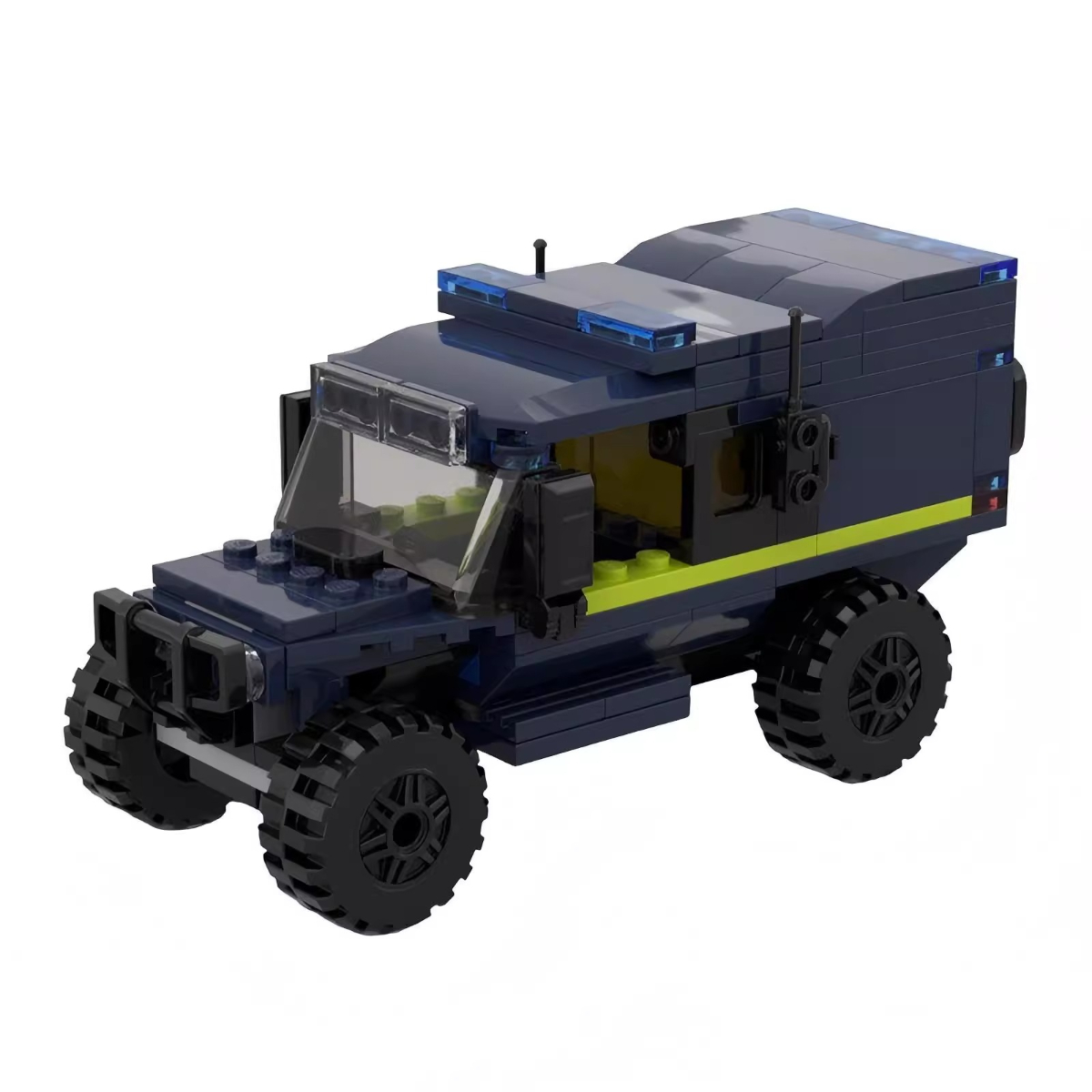 MOC 경찰 다목적 SUV 차량 도시 오프로드 지프 빌 - Kids Toys Jeep 리뷰 및 가격